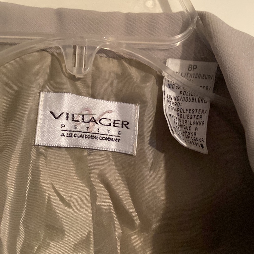 Villager Petite by Liz Claiborne Pant Suit - Picture 2 of 7